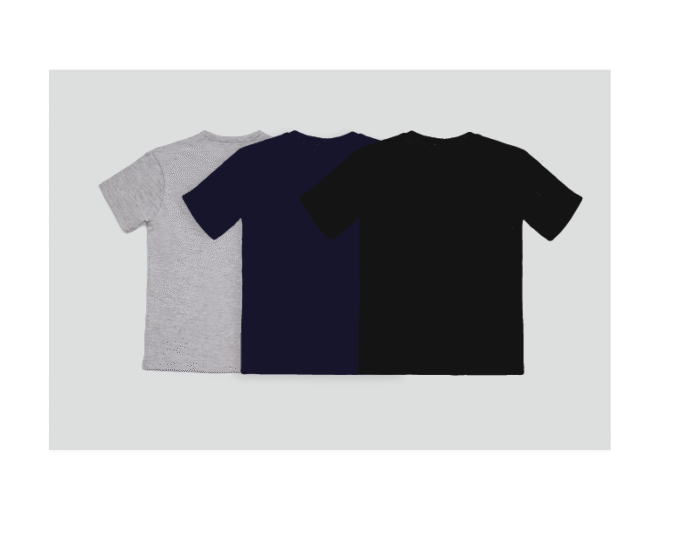 Boys' Short Sleeve Top Pack Of 3 - Image 3
