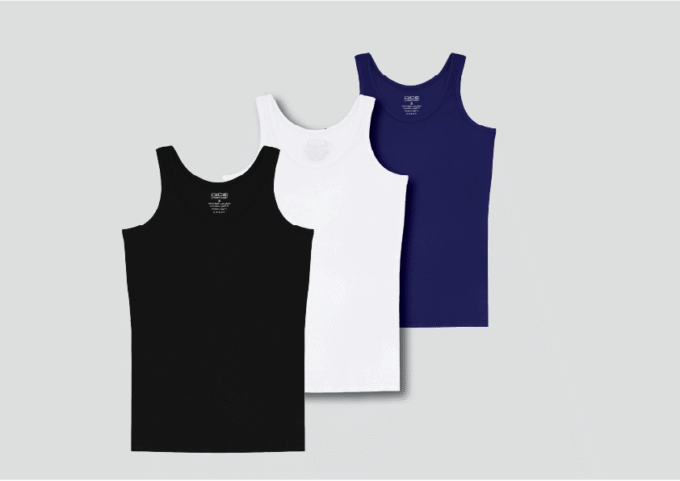 Boys' Lycra Tank Top Pack Of 3 - Image 3