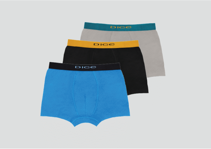 Men Plain Boxer  Pack Of 3 - Image 2