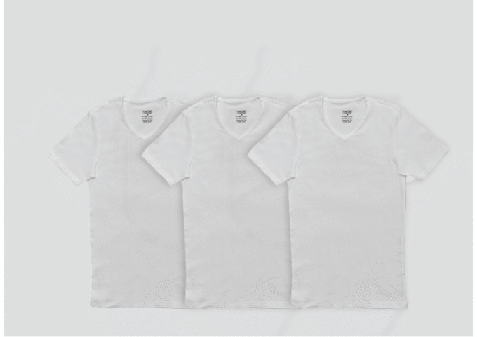 Men  V-Neck T-Shirt Pack Of 3 - Image 3