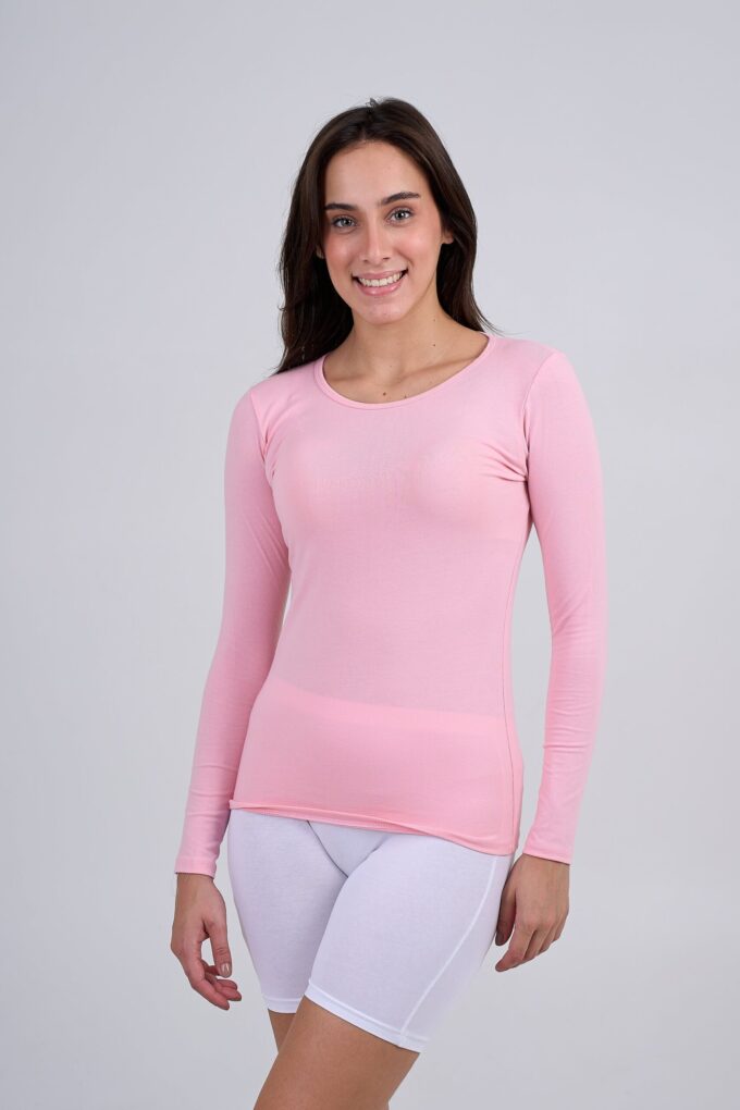 Women Long Sleeve Top-Round Neck Pack Of 3 - Image 4