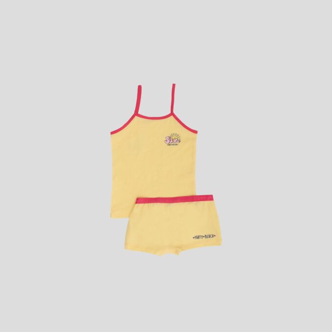 Printed Girls Set  (Top-Bottom) Pack Of 3 - Image 3