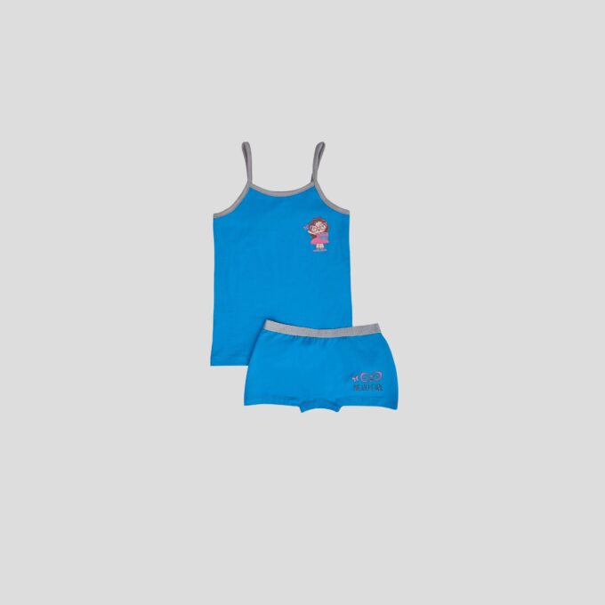 Printed Girls Set  (Top-Bottom) Pack Of 3 - Image 7