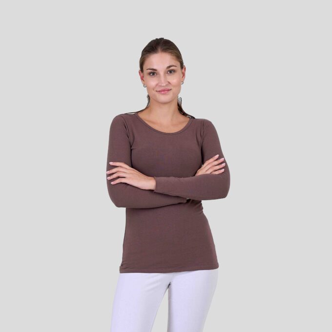 Women Long Sleeve Top-Round Neck Pack Of 3 - Image 7