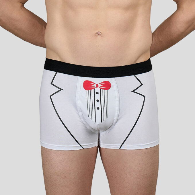 Suit -Style Printed Boxer
