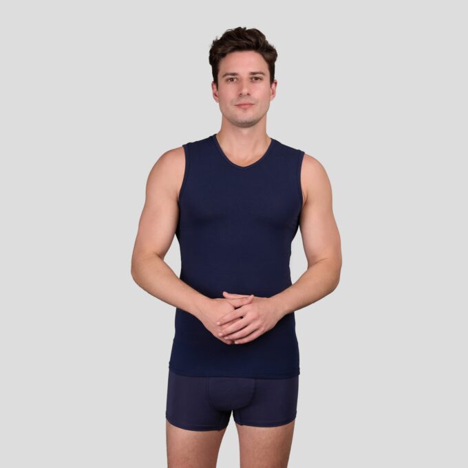 V-Neck Wide Strap Top