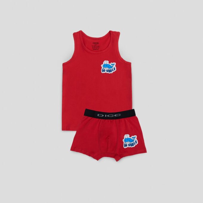 Printed Boys' Underwear Set (Top-bottom) Pack Of 3 - Image 17