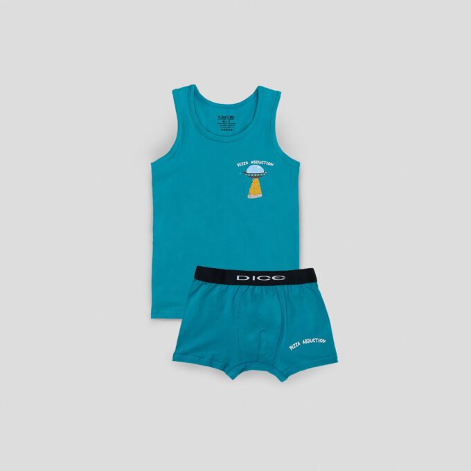 Printed Boys' Underwear Set (Top-bottom) Pack Of 3 - Image 18