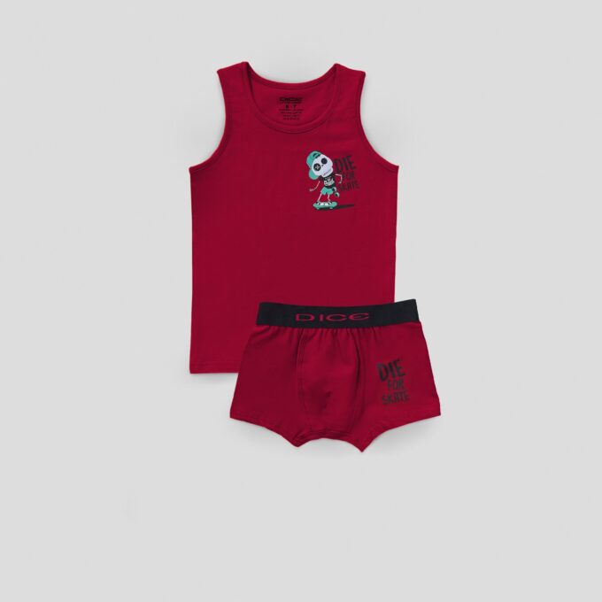 Printed Boys' Underwear Set (Top-bottom) Pack Of 3 - Image 19