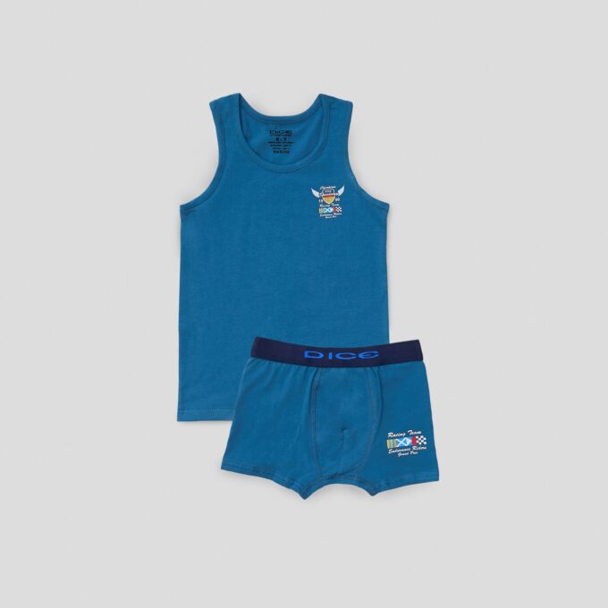 Printed Boys' Underwear Set (Top-bottom) Pack Of 3 - Image 22