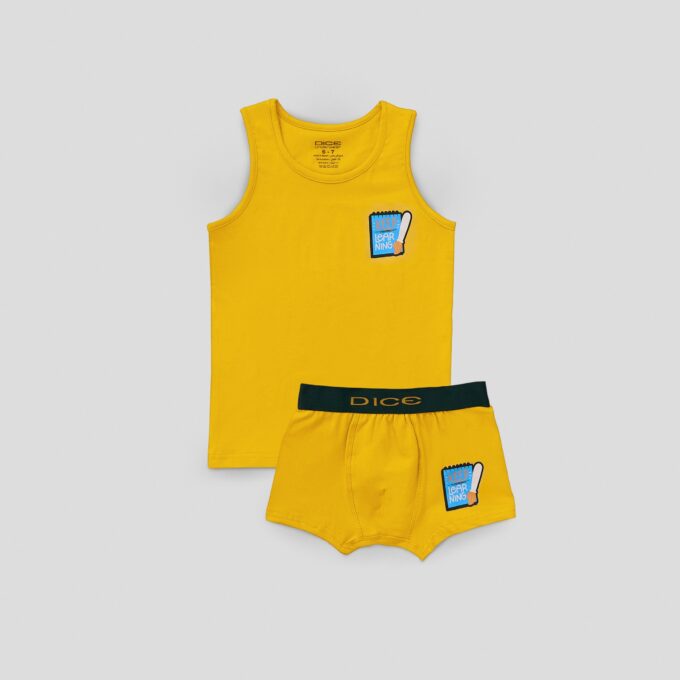 Printed Boys' Underwear Set (Top-bottom) Pack Of 3 - Image 24