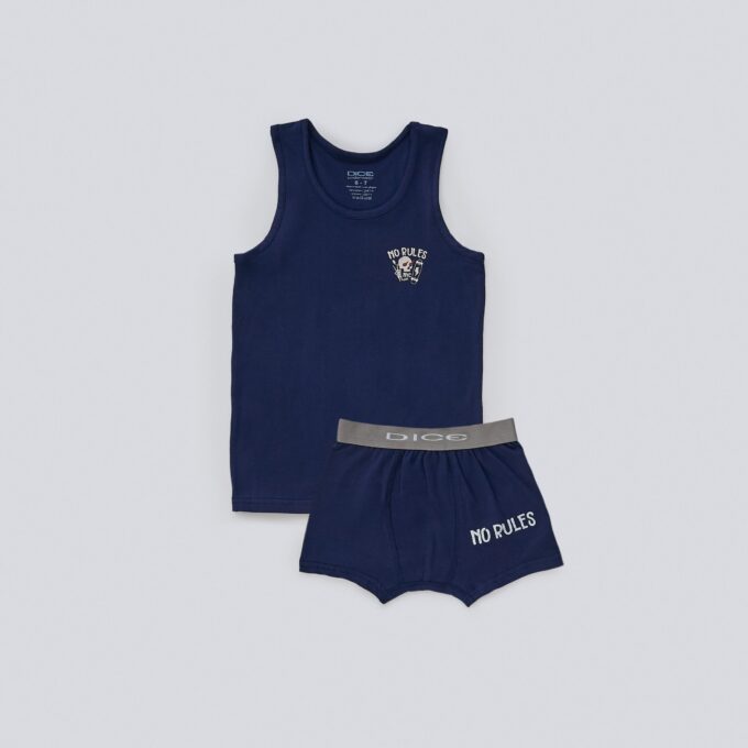 Printed Boys' Underwear Set (Top-bottom) Pack Of 3 - Image 21