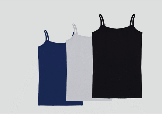 Women Cotton Thin Strap Top Pack Of 3