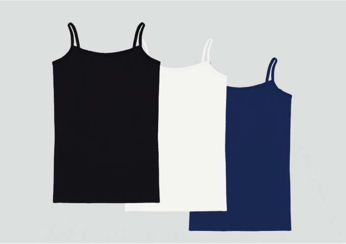 Women Cotton Thin Strap Top Pack Of 3 - Image 2