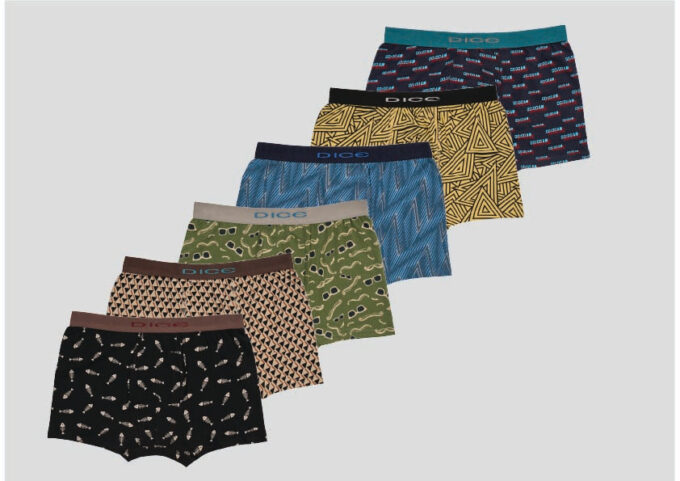 Men Printed Boxer Pack Of 6