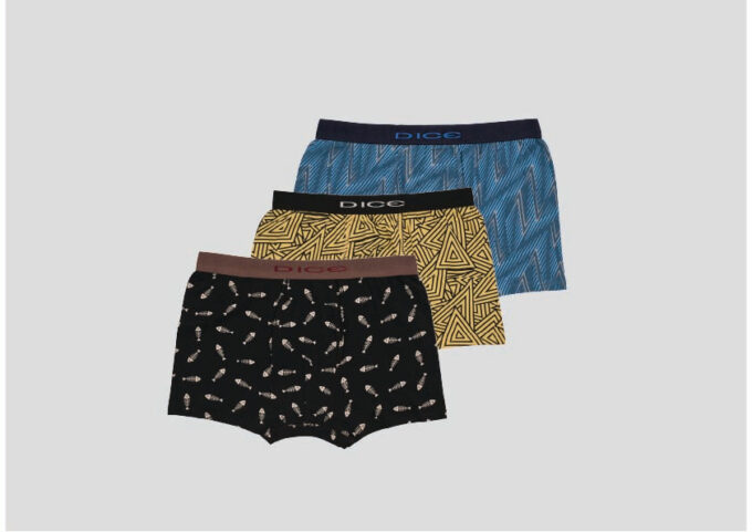 Men Printed Boxer Pack Of 3