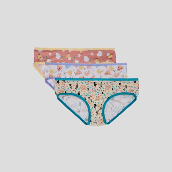 Printed Panties Pack of 3